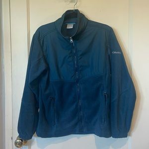 Columbia Interchange Fleece Jacket Teal Size Large